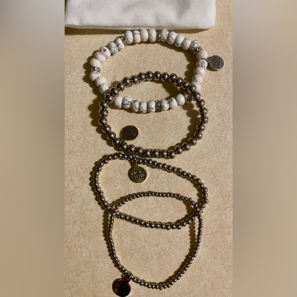 Kinsley Armelle Beaded Bracelet Set NWOT - Picture 2 of 6